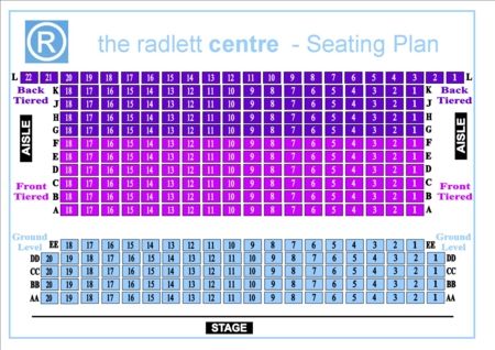 Radlett Centre - Theatre Seating Plan