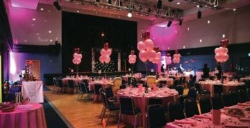 A lavish reception at the Radlett Centre