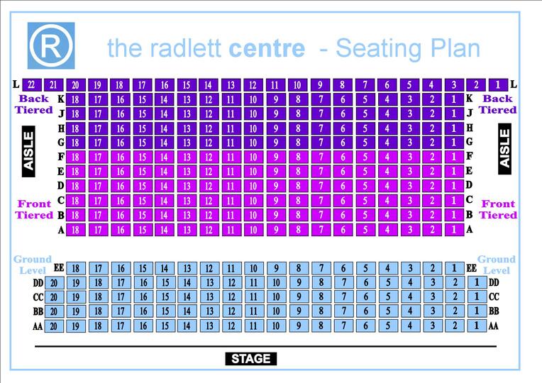 Seating Plan / Seating Plan / About Us / Home Radlett Centre